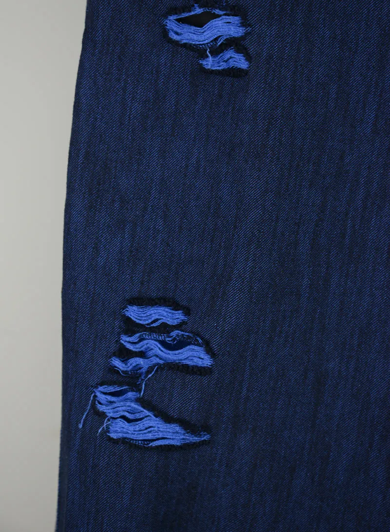 Marni Jeans Blu con strappi - Tg. 40