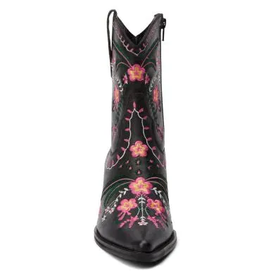 Matisse Amber Black Embroidered Boot