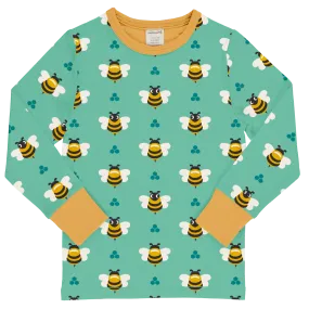 Maxomorra Bee Organic Cotton Long Sleeved Top