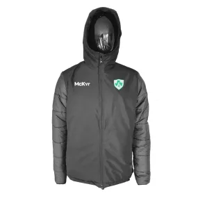 Mc Keever Ireland Supporters Core 22 Stadium Jacket - Adult - Black