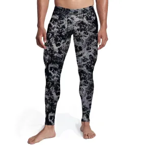 Mens Faded Skulls Tights