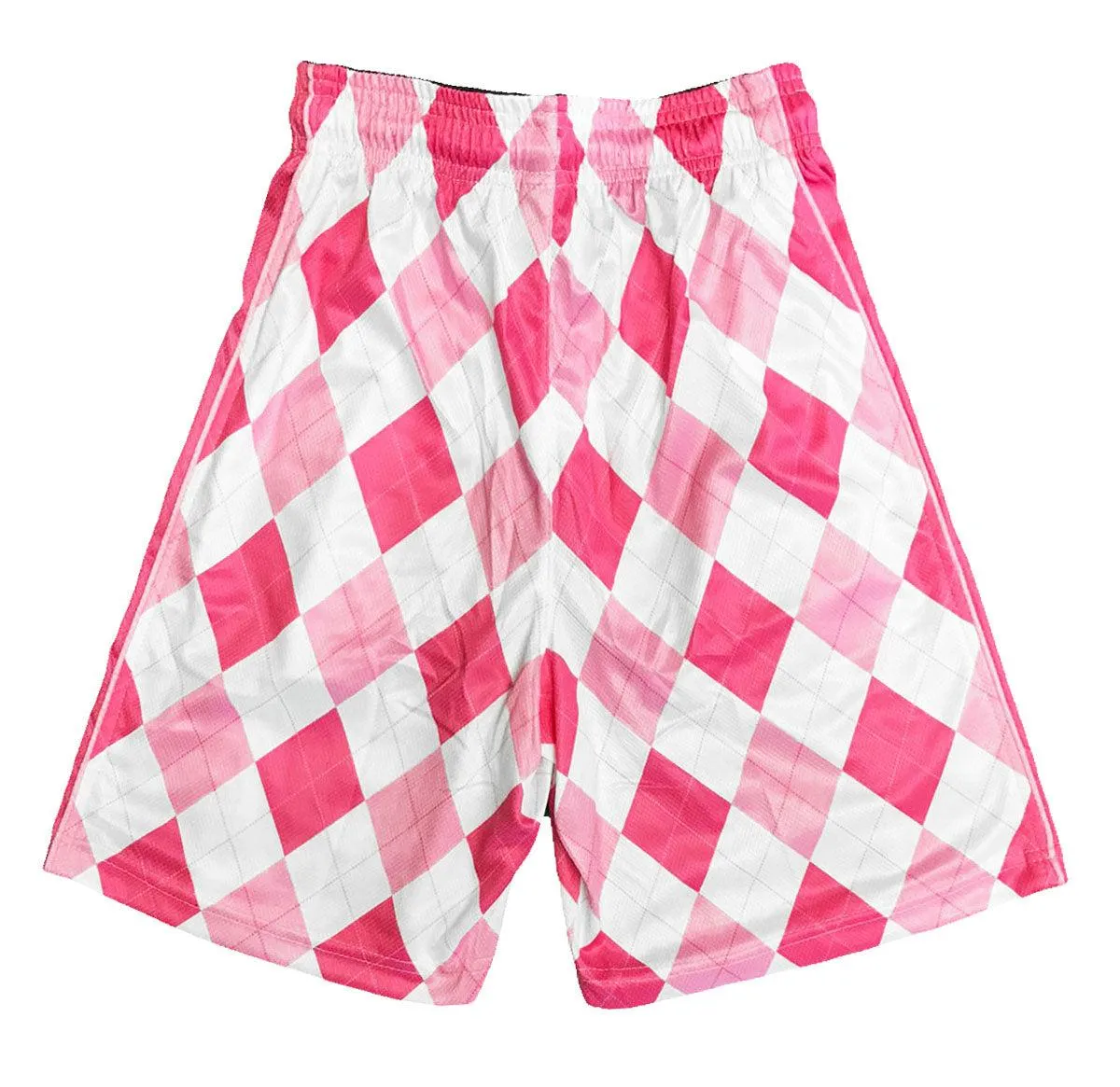 Mens New Argyle Pink Attack Short