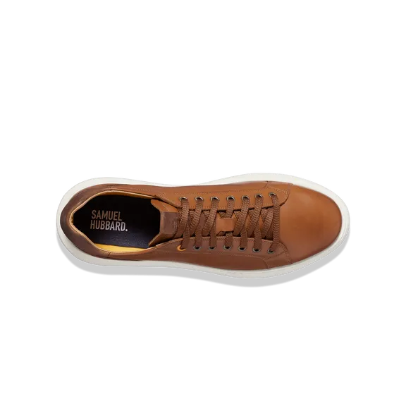 MEN'S SUNSET SNEAKER - Tan | Samuel Hubbard