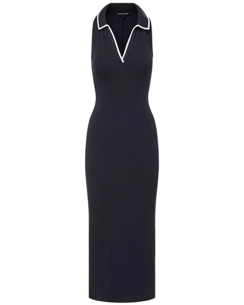 Navy Darien Polo Dress