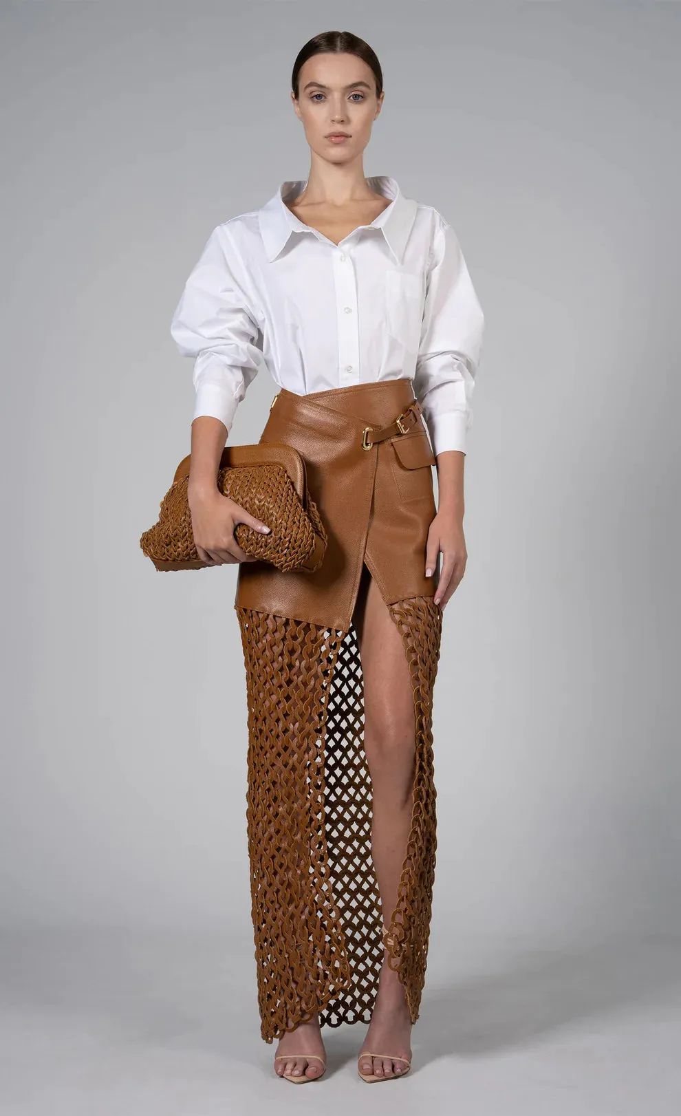 Nonchalant - Kallan Skirt - Honey