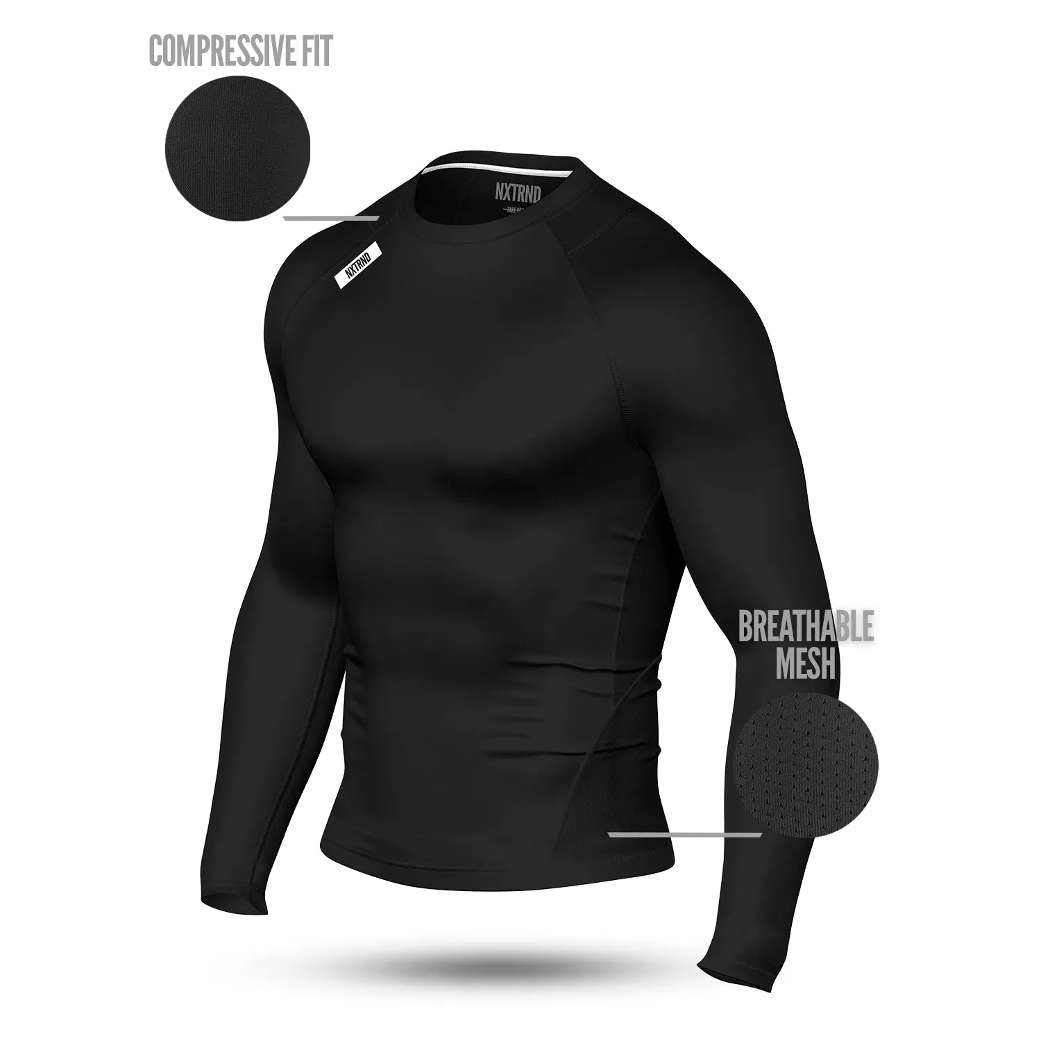 Nxtrnd Core Compression Long Sleeve Black