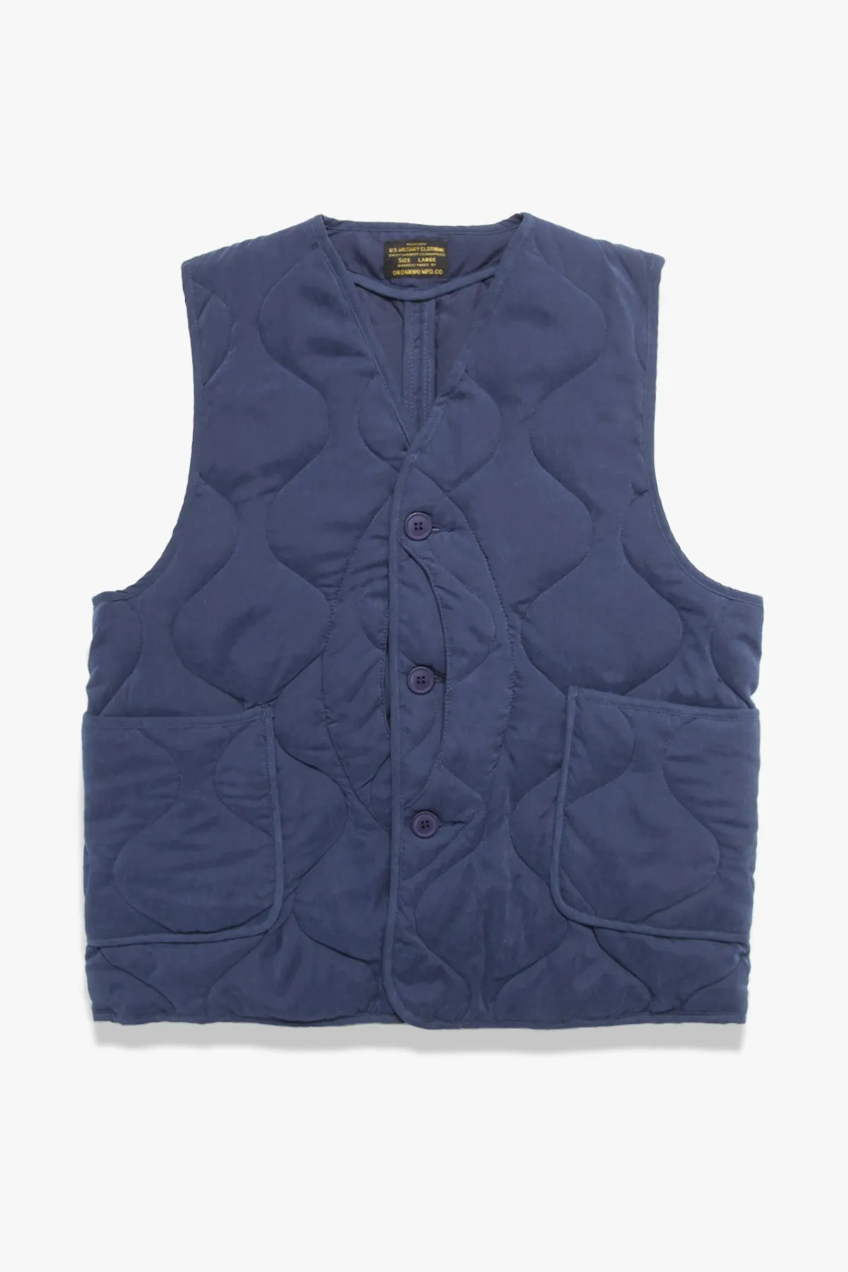 Okonkwo MFG - Quilted Liner Jacket - Blue