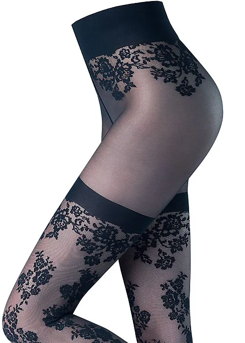 Oroblu Flower Gentian Tights ()