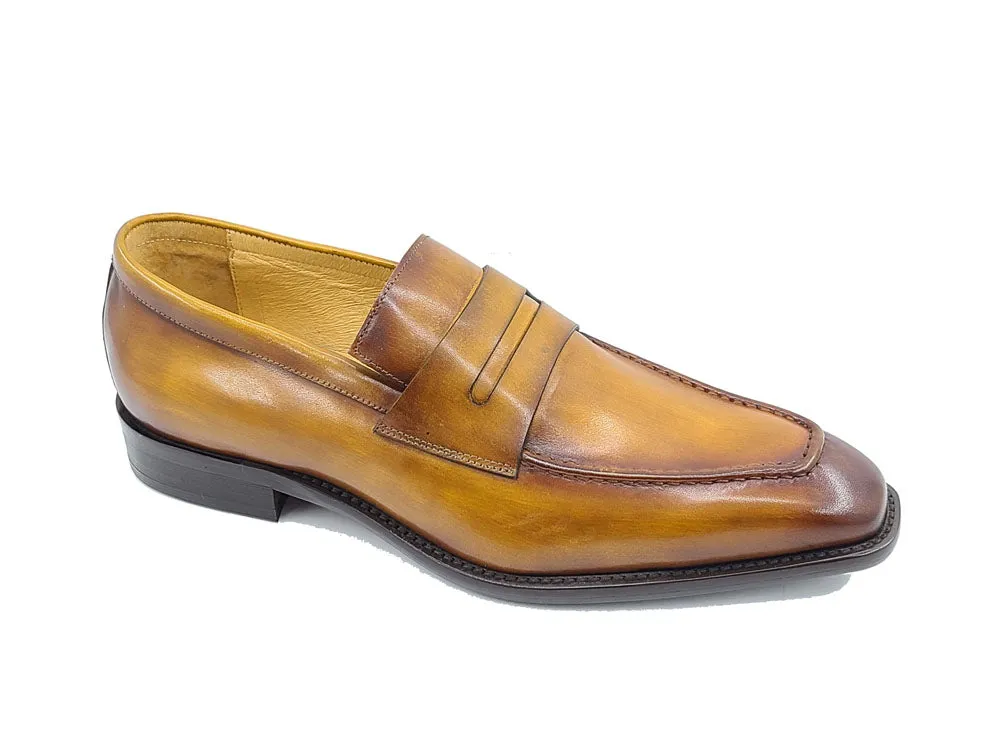 Patina Finished Calfskin Penny loafer