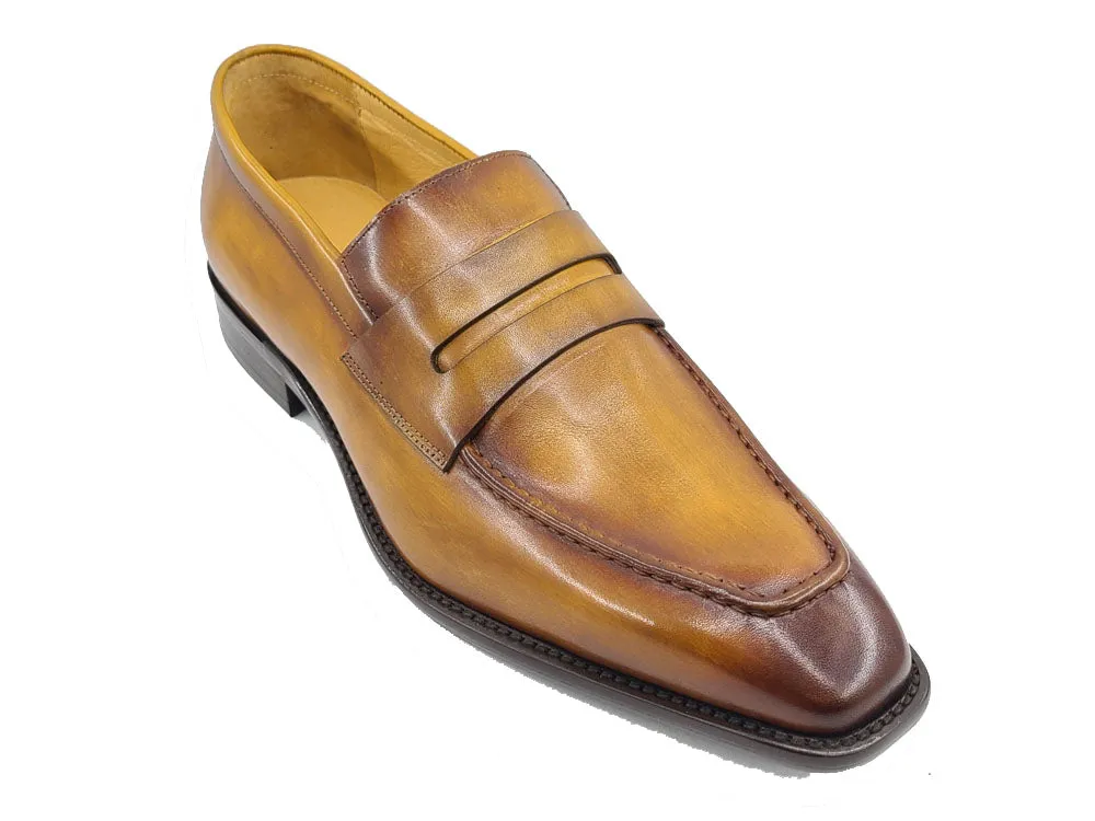 Patina Finished Calfskin Penny loafer