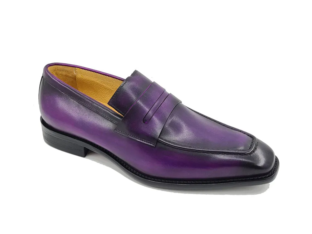 Patina Finished Calfskin Penny loafer