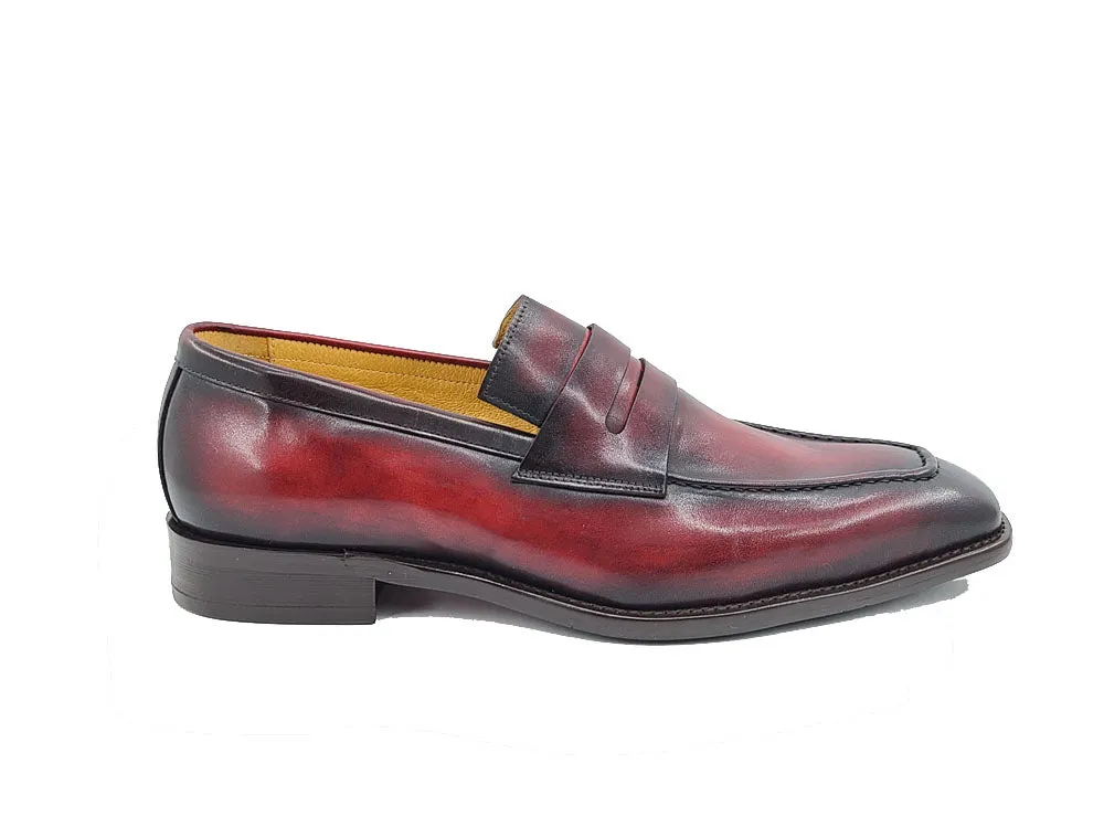 Patina Finished Calfskin Penny loafer