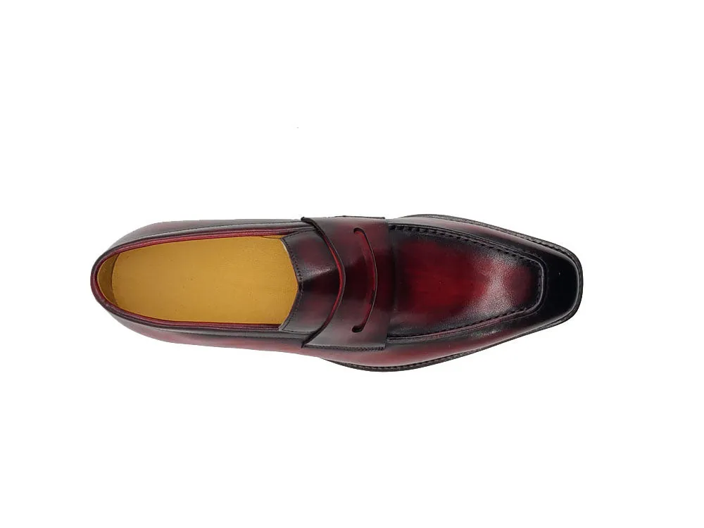 Patina Finished Calfskin Penny loafer