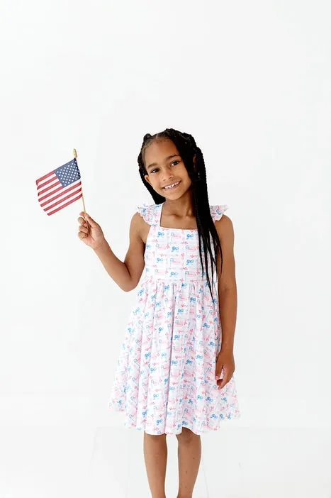 Patriotic Flag Dress