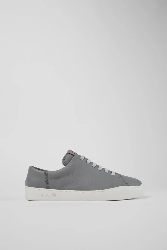 Peu Touring Gray Leather Sneaker for Men