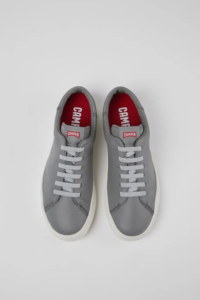 Peu Touring Gray Leather Sneaker for Men