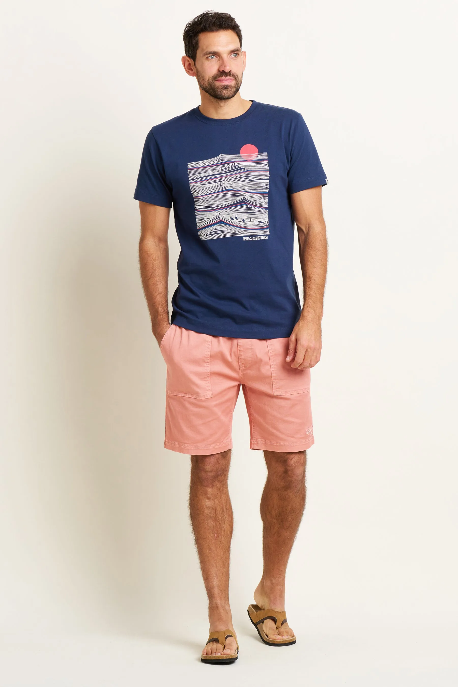 Pink Drawcord Short