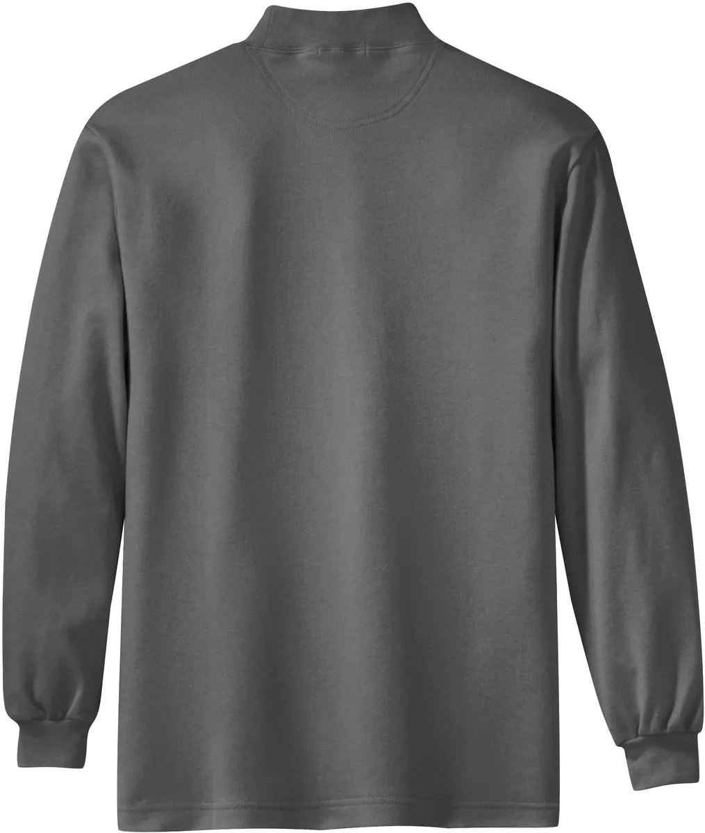 Port Authority Interlock Knit Mock Turtleneck