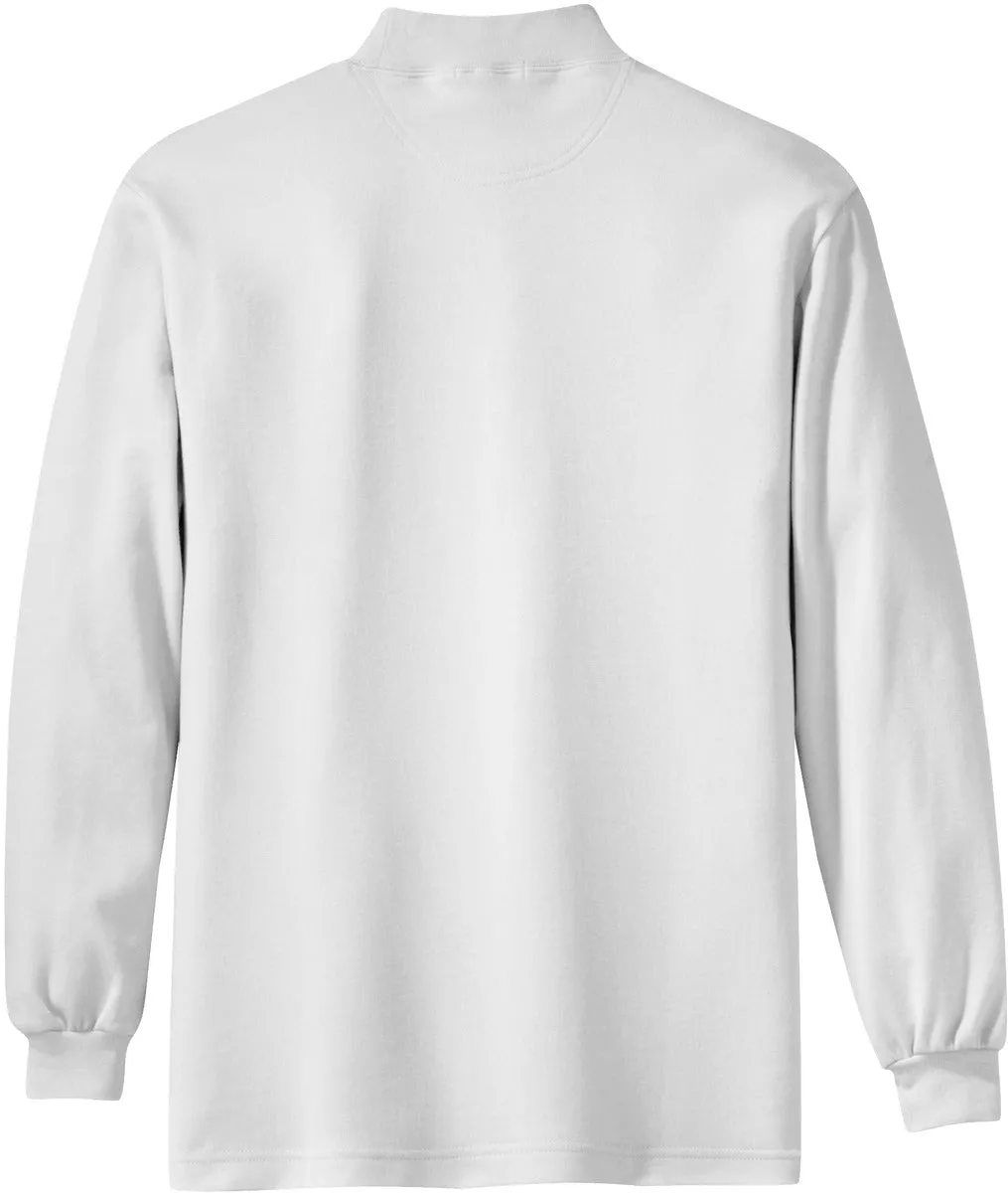 Port Authority Interlock Knit Mock Turtleneck