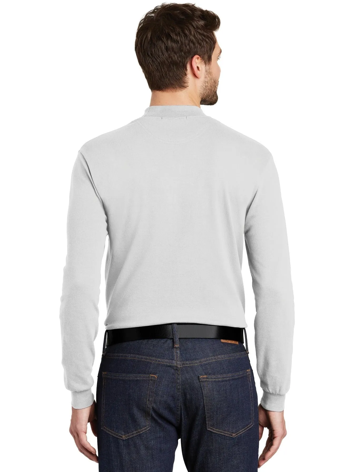 Port Authority Interlock Knit Mock Turtleneck