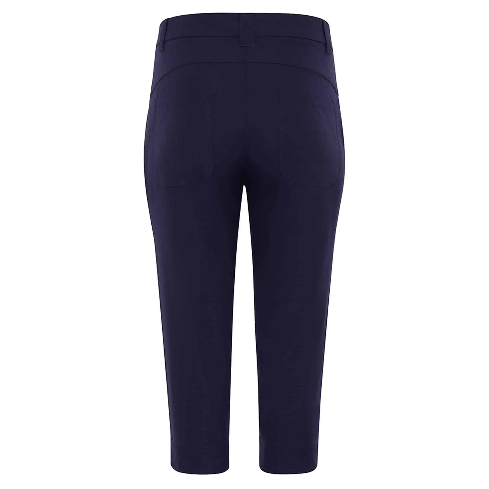 Pure Golf Trust Ladies Golf Capris Navy 70CM