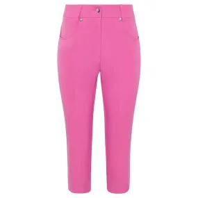 Pure Golf Trust Ladies Golf Capris Pink 70CM