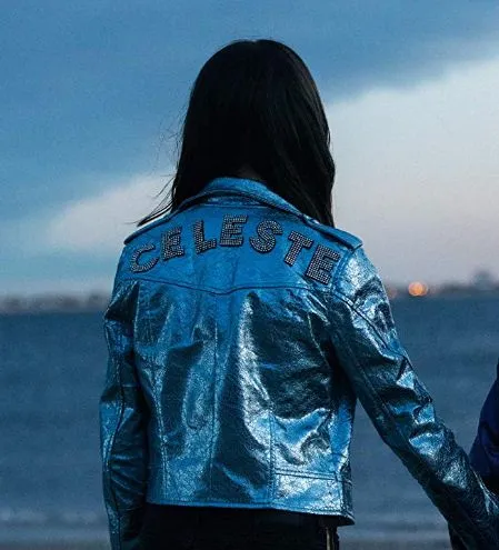 Raffey Cassidy in Vox Lux Jacket