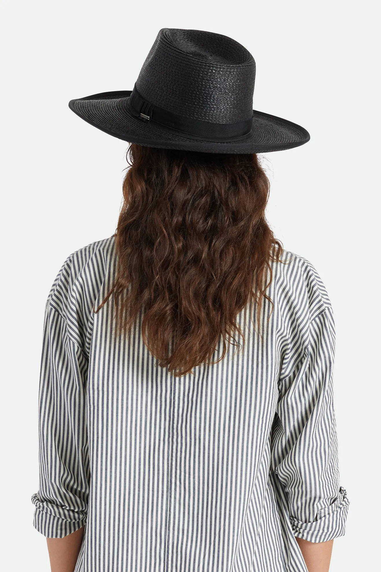 Reno Straw Hat - Black/Black