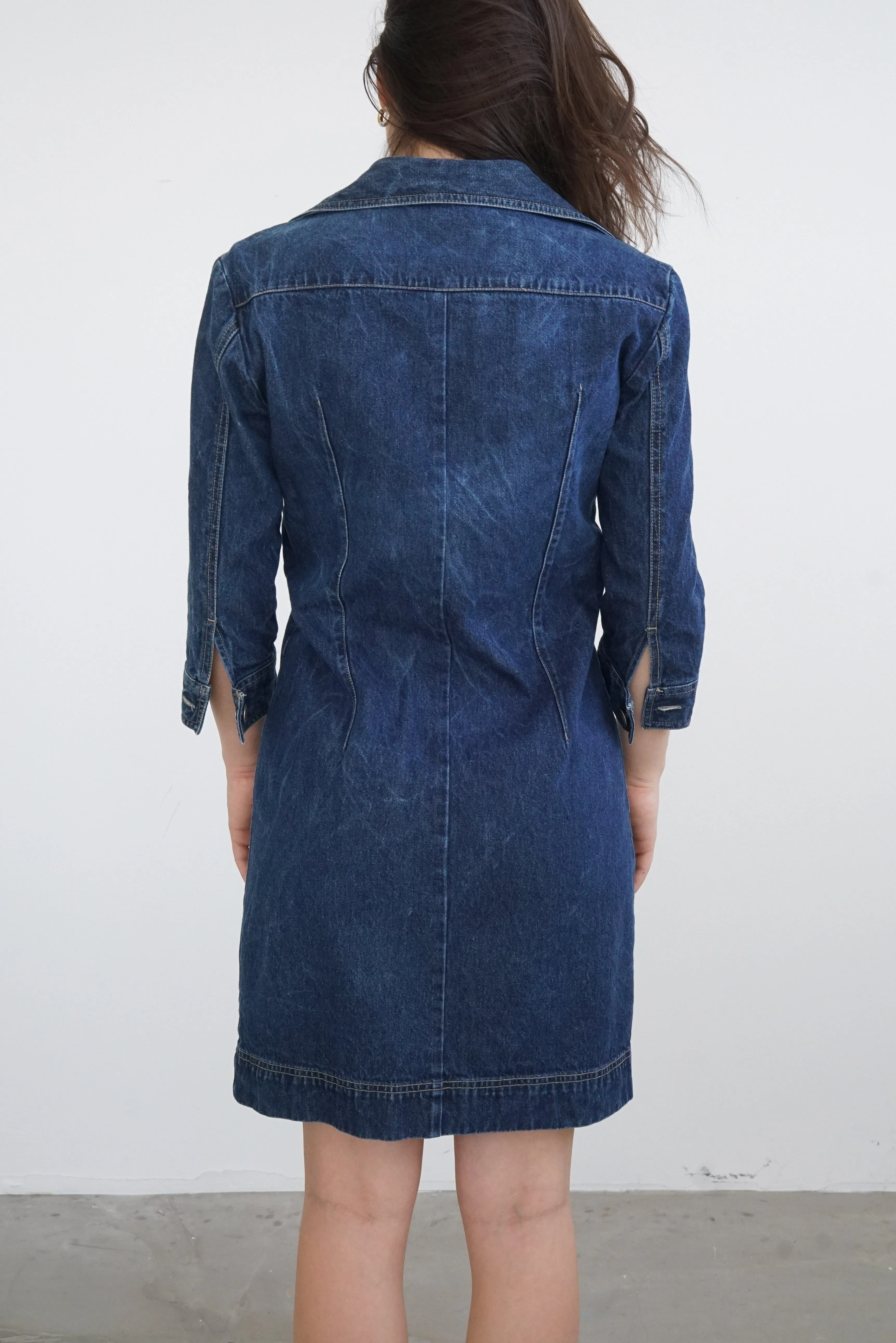 Robe en jeans vintage 90s taille 5 (S)