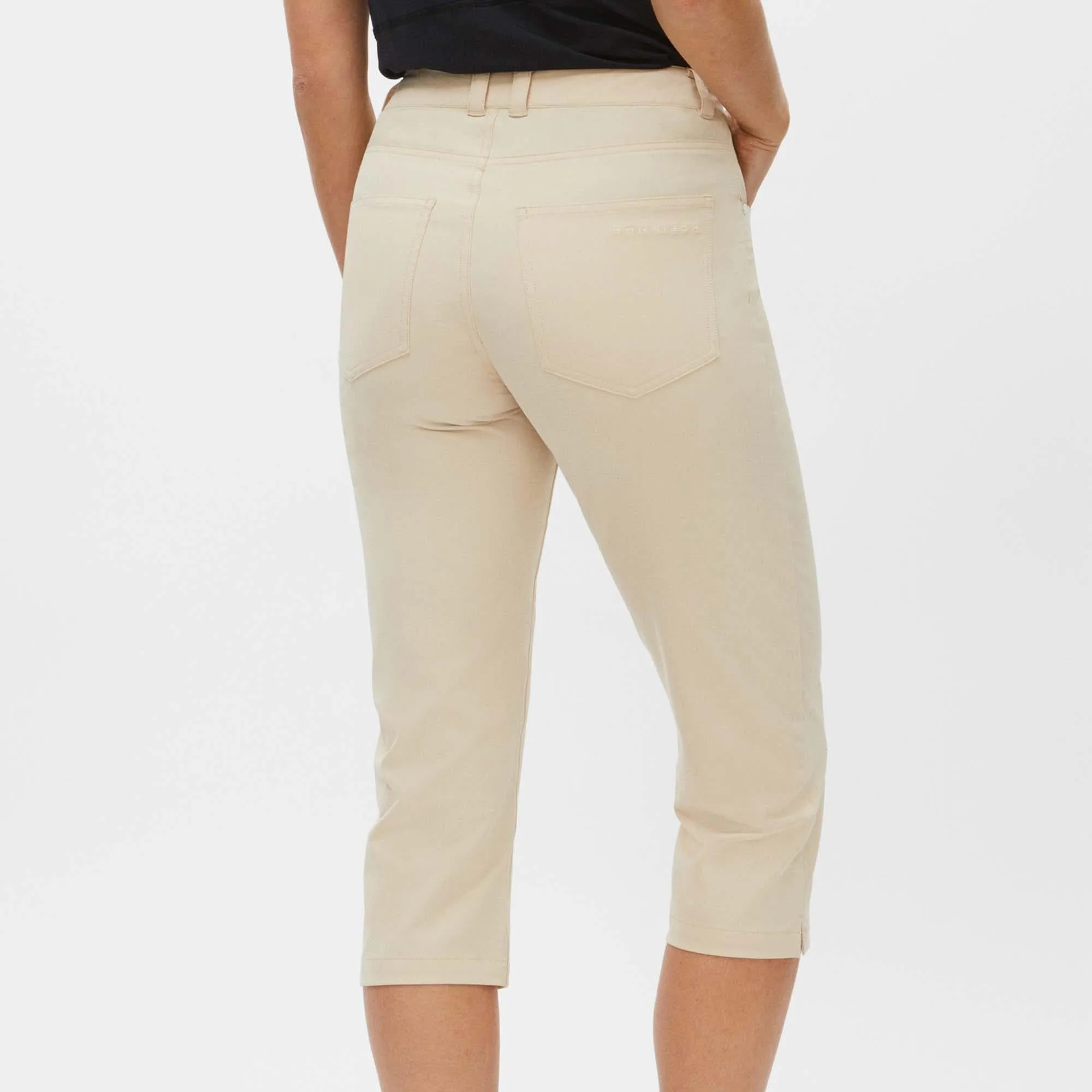 Rohnisch Chie Comfort Stretch Ladies Golf Capri Mojave Desert