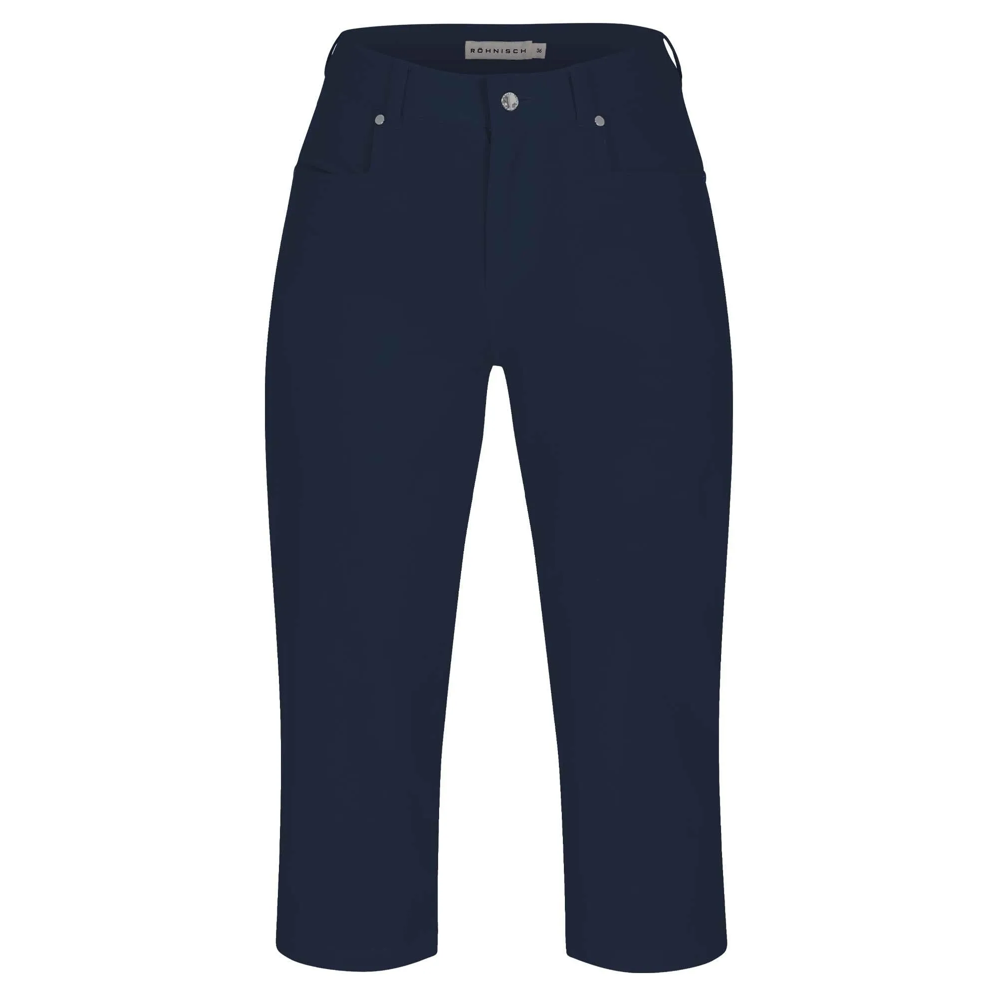 Rohnisch Chie Comfort Stretch Ladies Golf Capri Navy