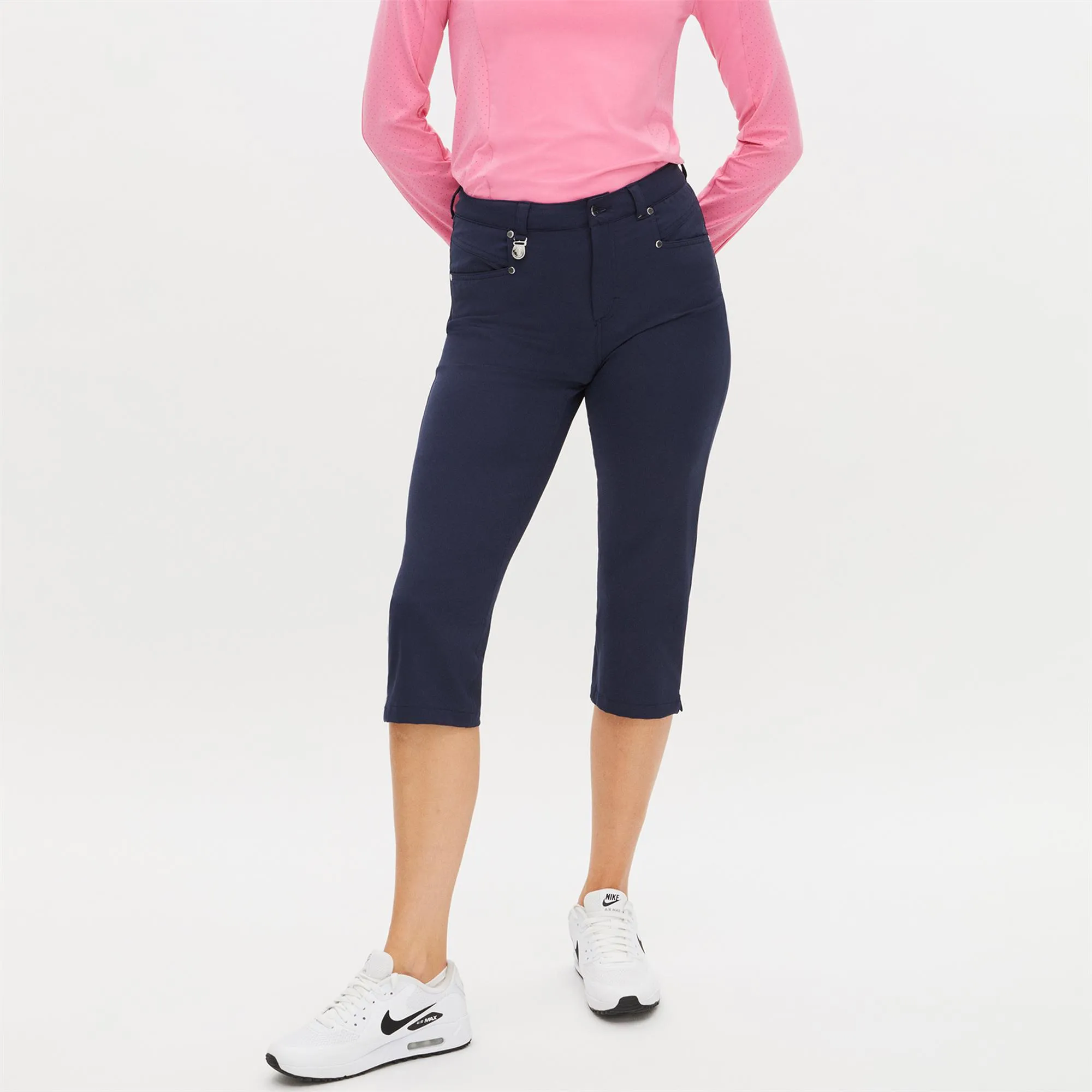 Rohnisch Chie Ladies Golf Capri Navy