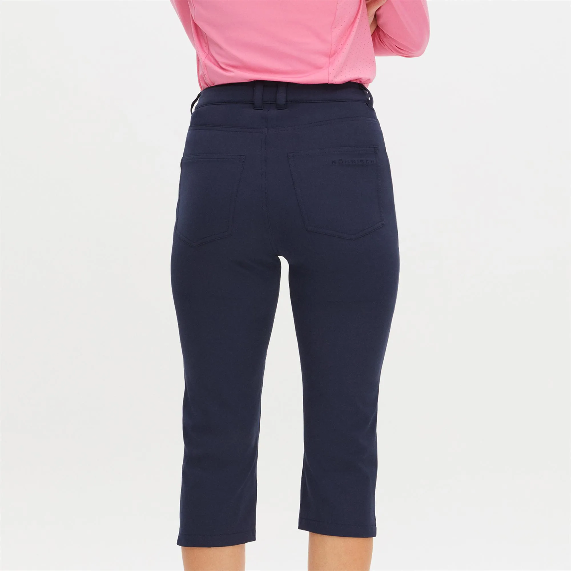 Rohnisch Chie Ladies Golf Capri Navy