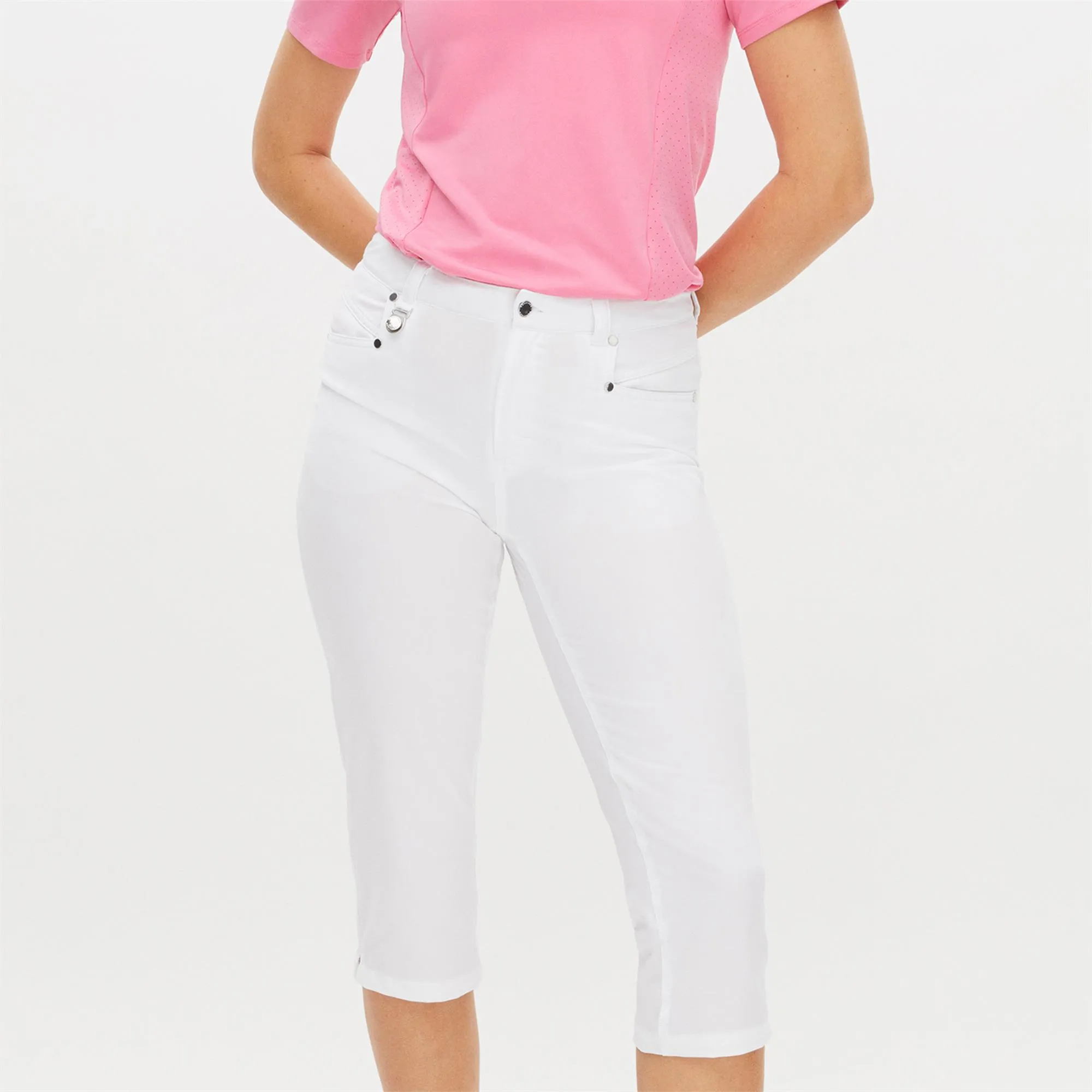 Rohnisch Chie Ladies Golf Capri White