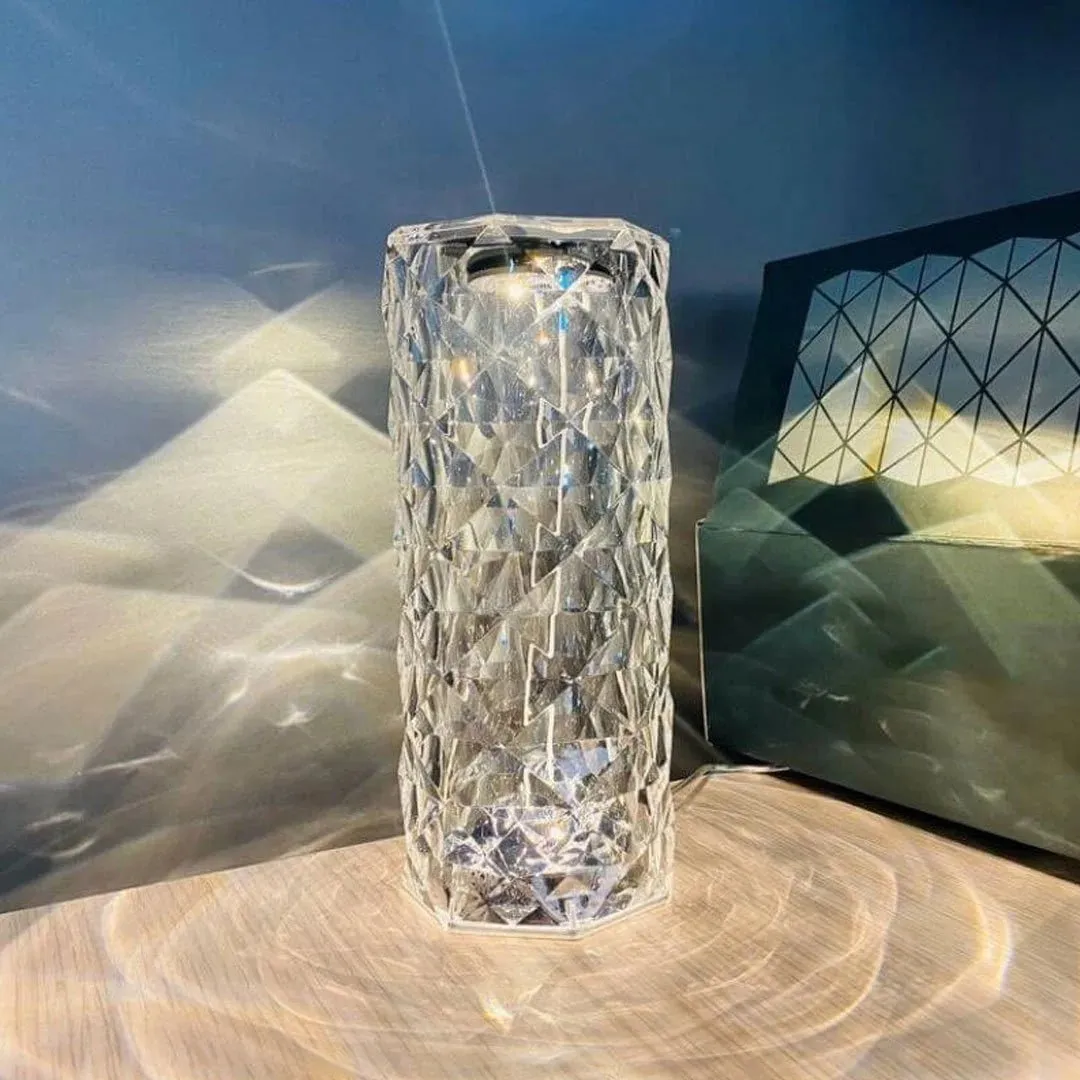 Romantic Atmosphere Crystal Touch Lamp + Remote Control