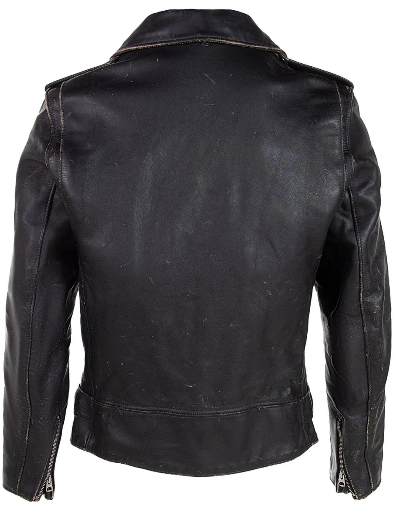 Schott NYC PER70 Men's Vintaged Fitted Motorcycle Jacket