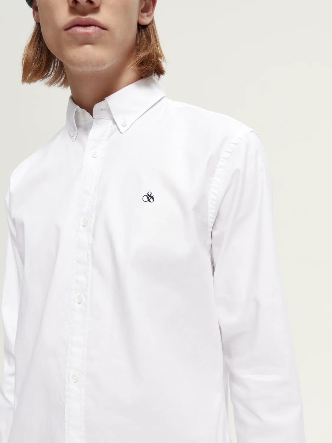 Scotch & Soda - Organic Oxford Shirt - White