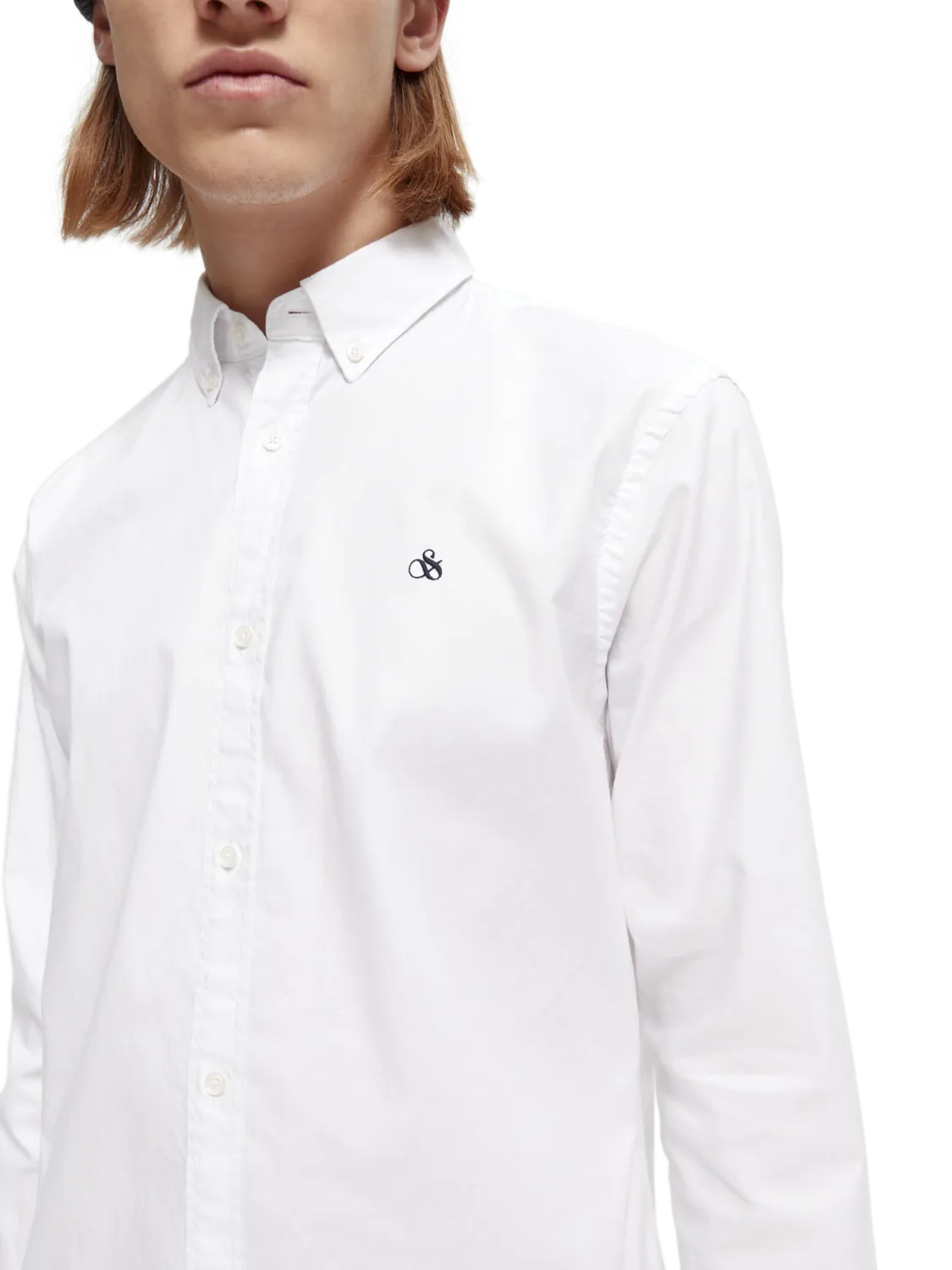 Scotch & Soda - Organic Oxford Shirt - White