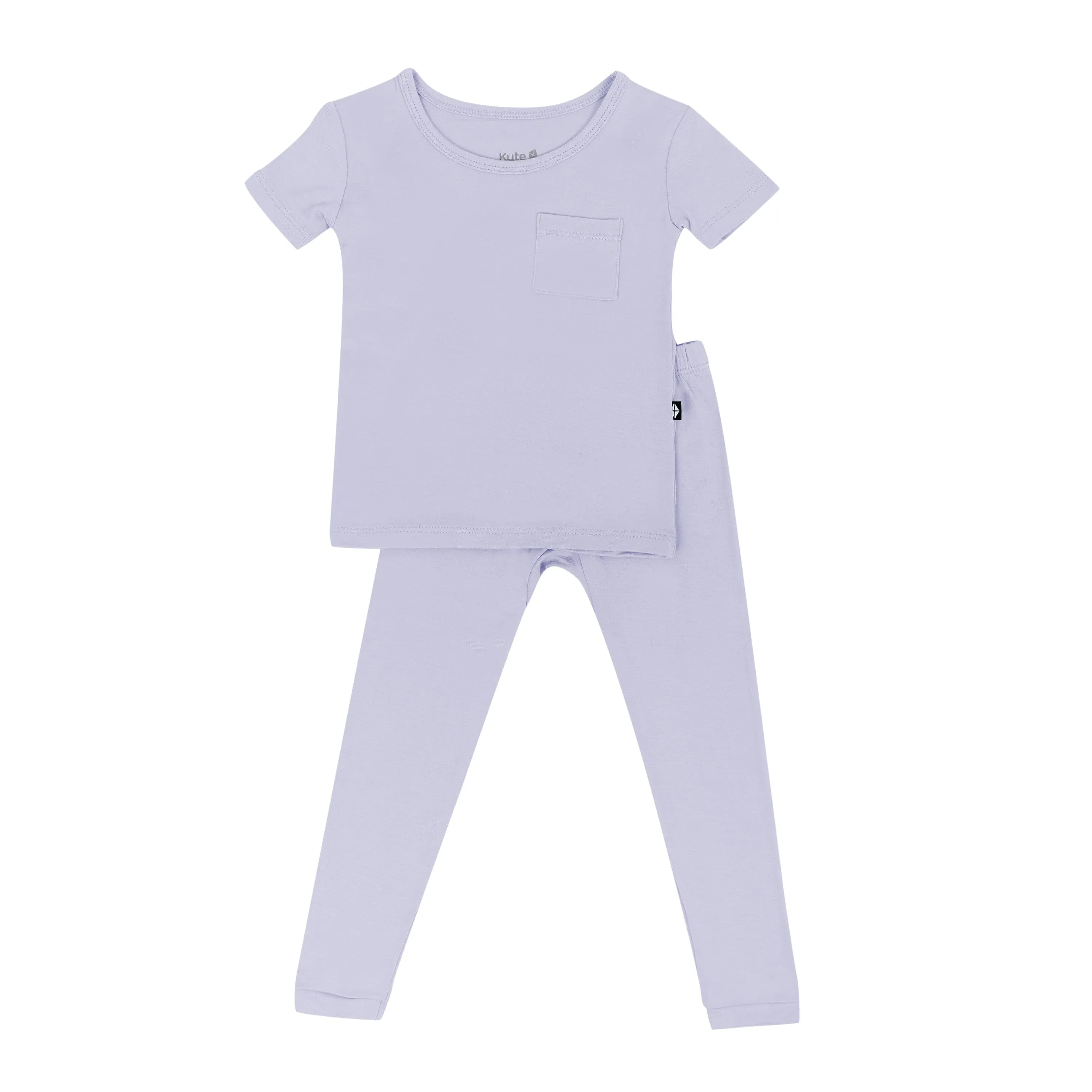 Short Sleeve with Pants Pajamas in Lilac