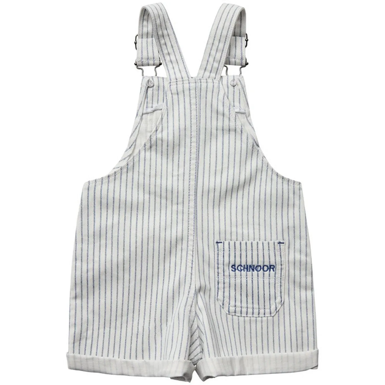 Sofie Schnoor Blue Striped Overalls