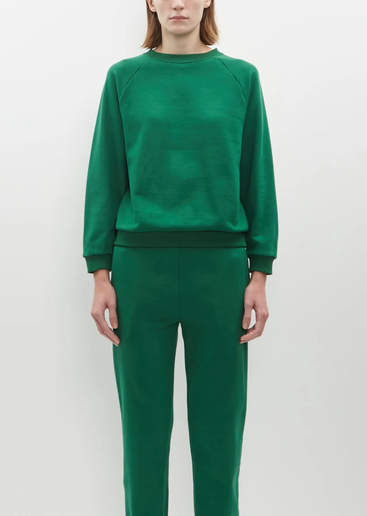 Studio Sweatshirt — Collegiate Green