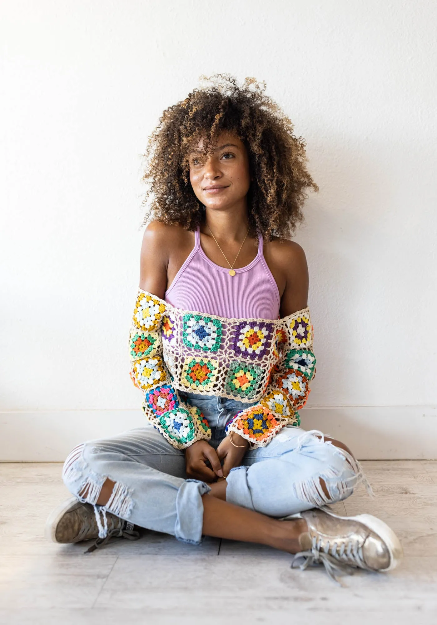 Sundaze Crochet Sweater