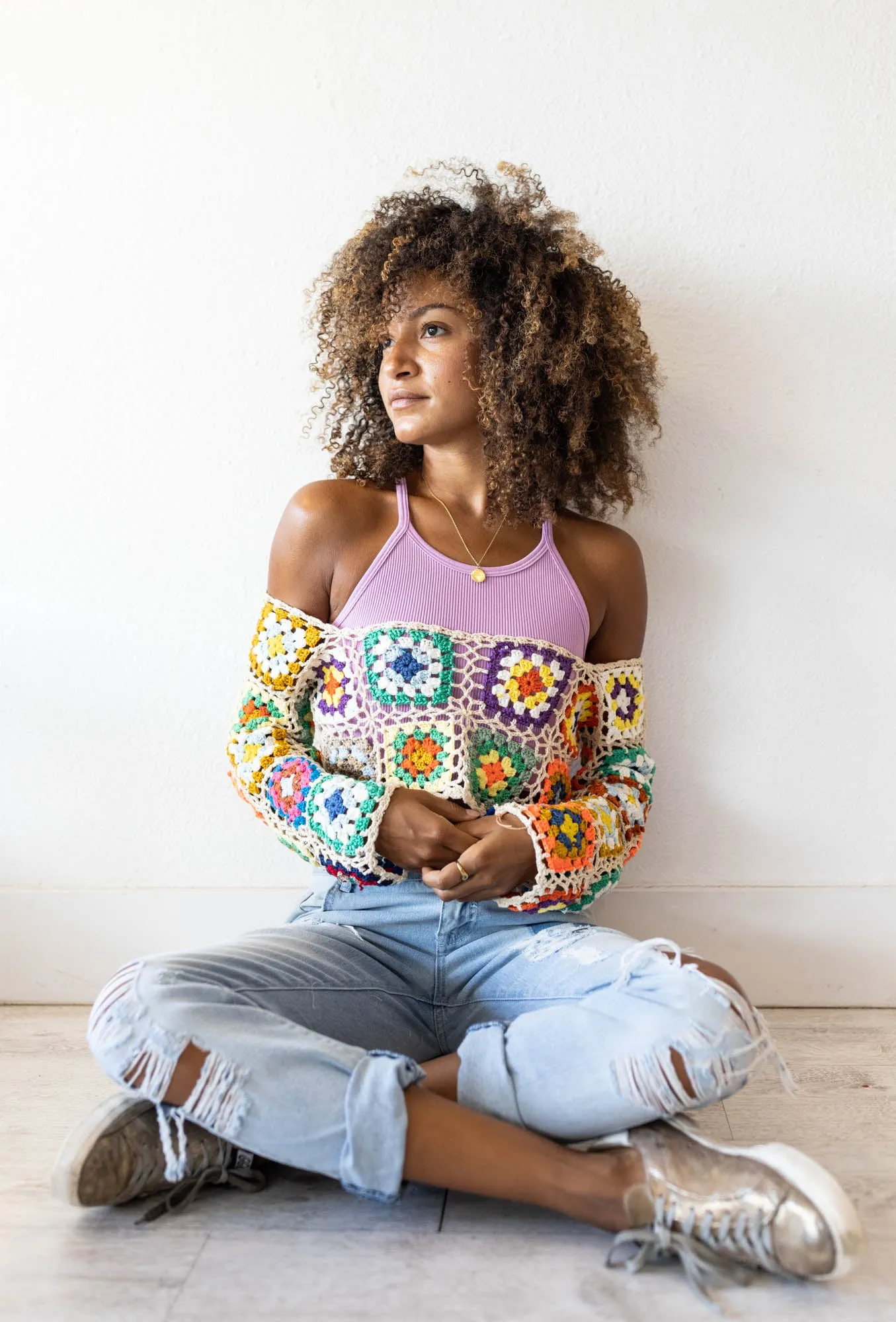 Sundaze Crochet Sweater