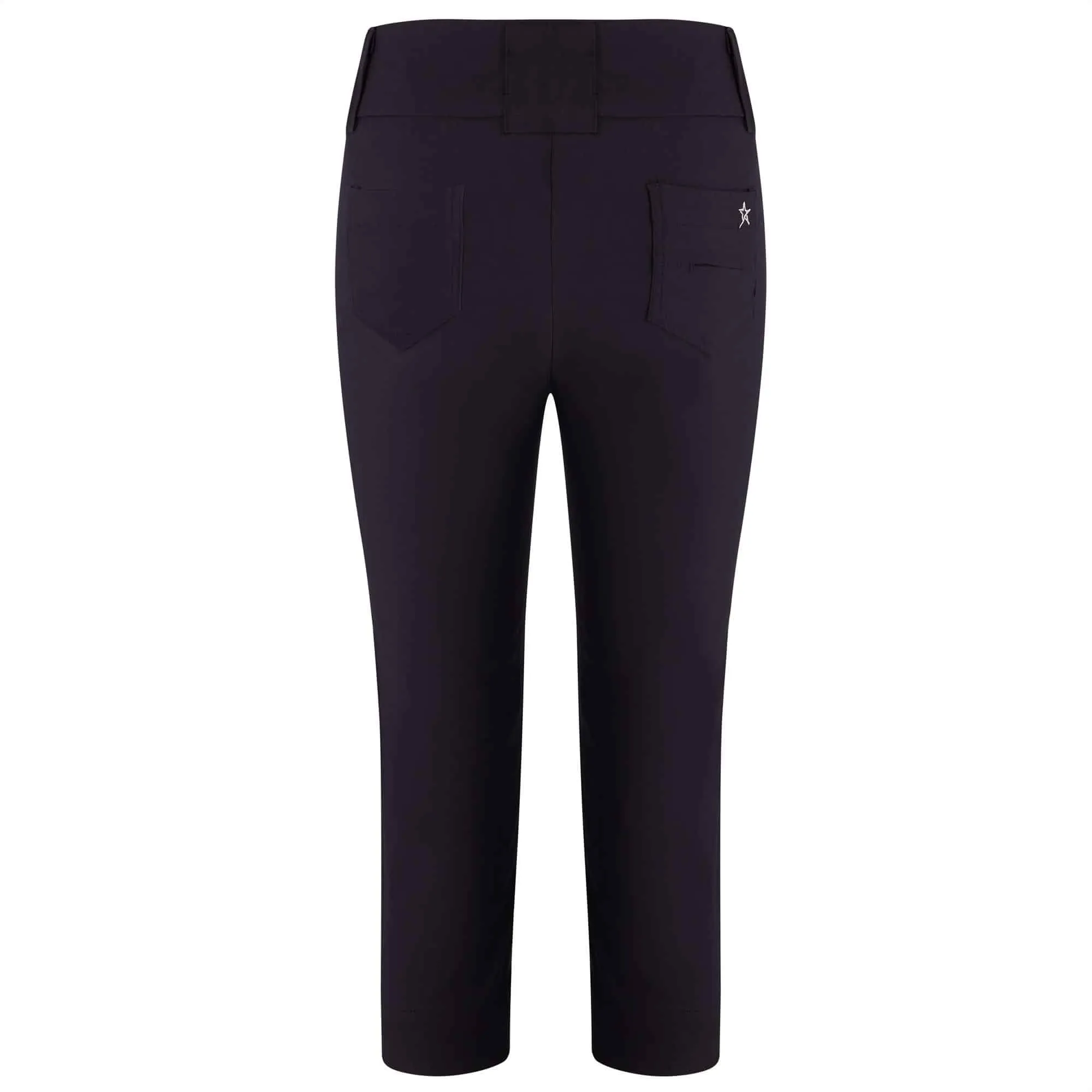 Swing Out Sister Core Pull On Ladies Golf Capris Navy