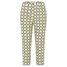 Swing Out Sister Lexi Ladies Pull On Capris Sunshine/Navy