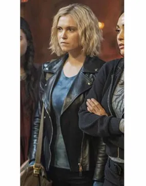 The 100 S07 Eliza Taylor Leather Jacket - ujackets.com