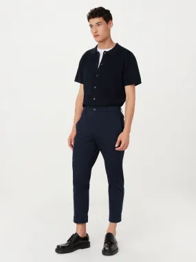 The Colin Tapered Flex Pant in Deep Blue