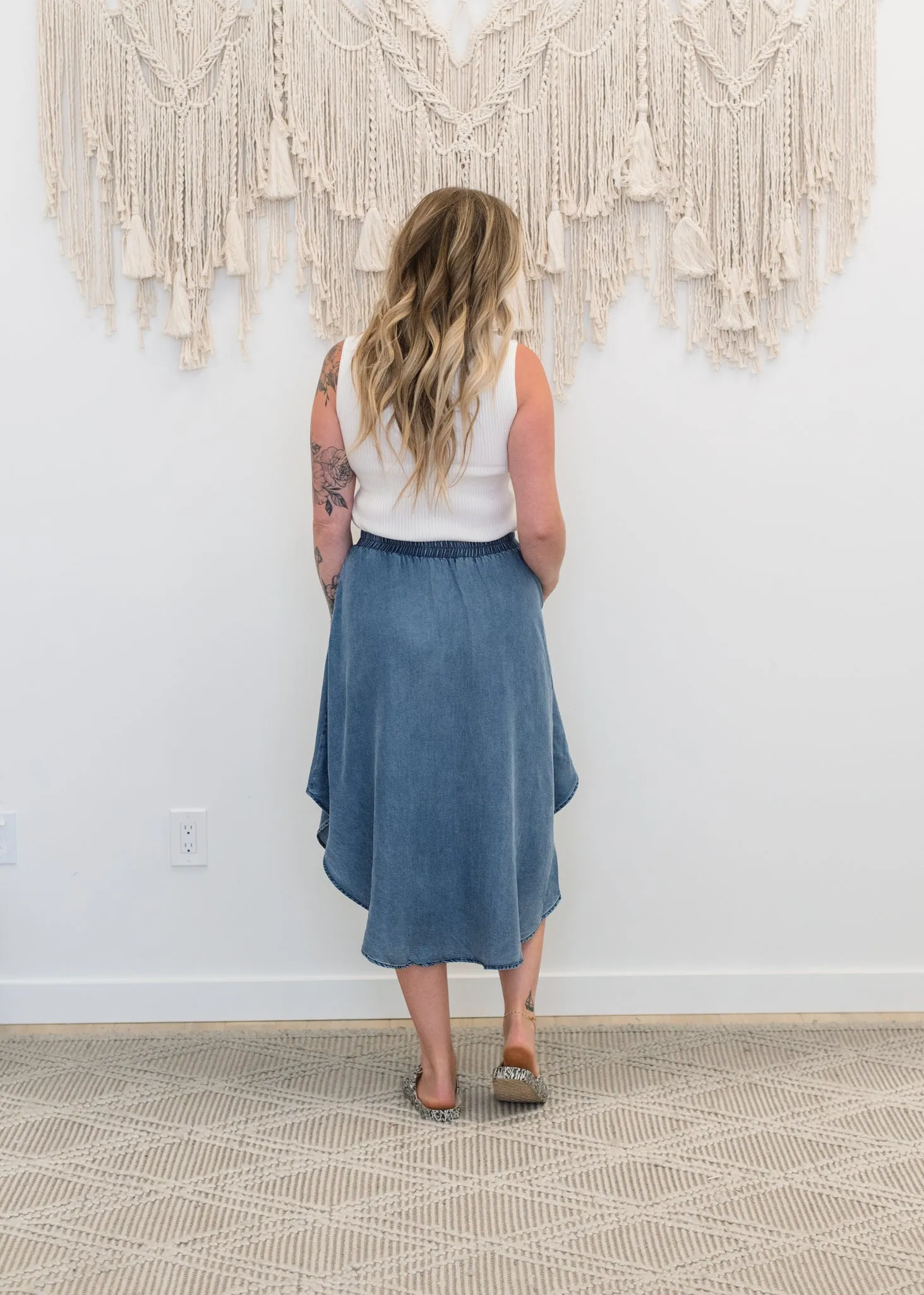 The Dixie Denim Skirt