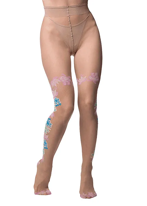 Trasparenze Belel Floral Tights ()