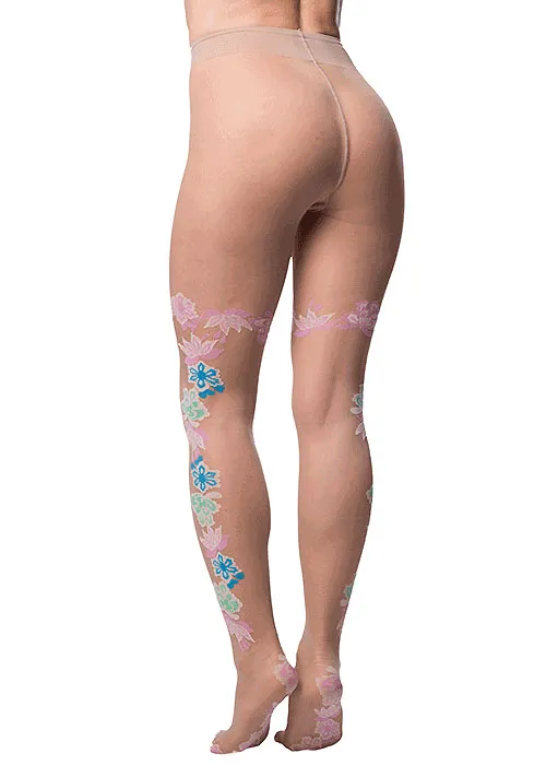 Trasparenze Belel Floral Tights ()